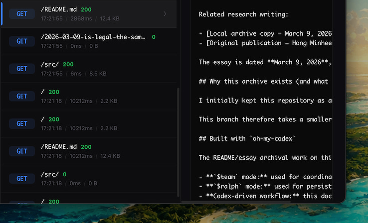 JPRQ Desktop request inspector showing captured HTTP requests and request details